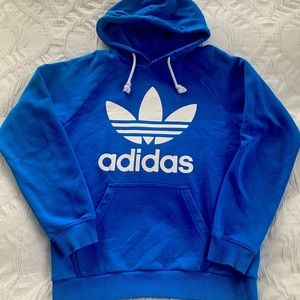 Royal Blue Adidas hoodie